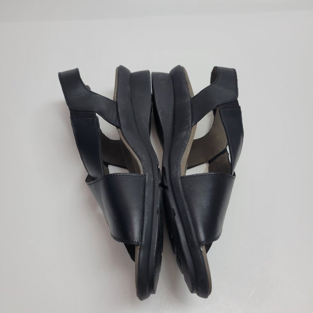 Mephisto Women's Slingback Crisscross Leather Sandals sz 39 - Picture 2 of 11